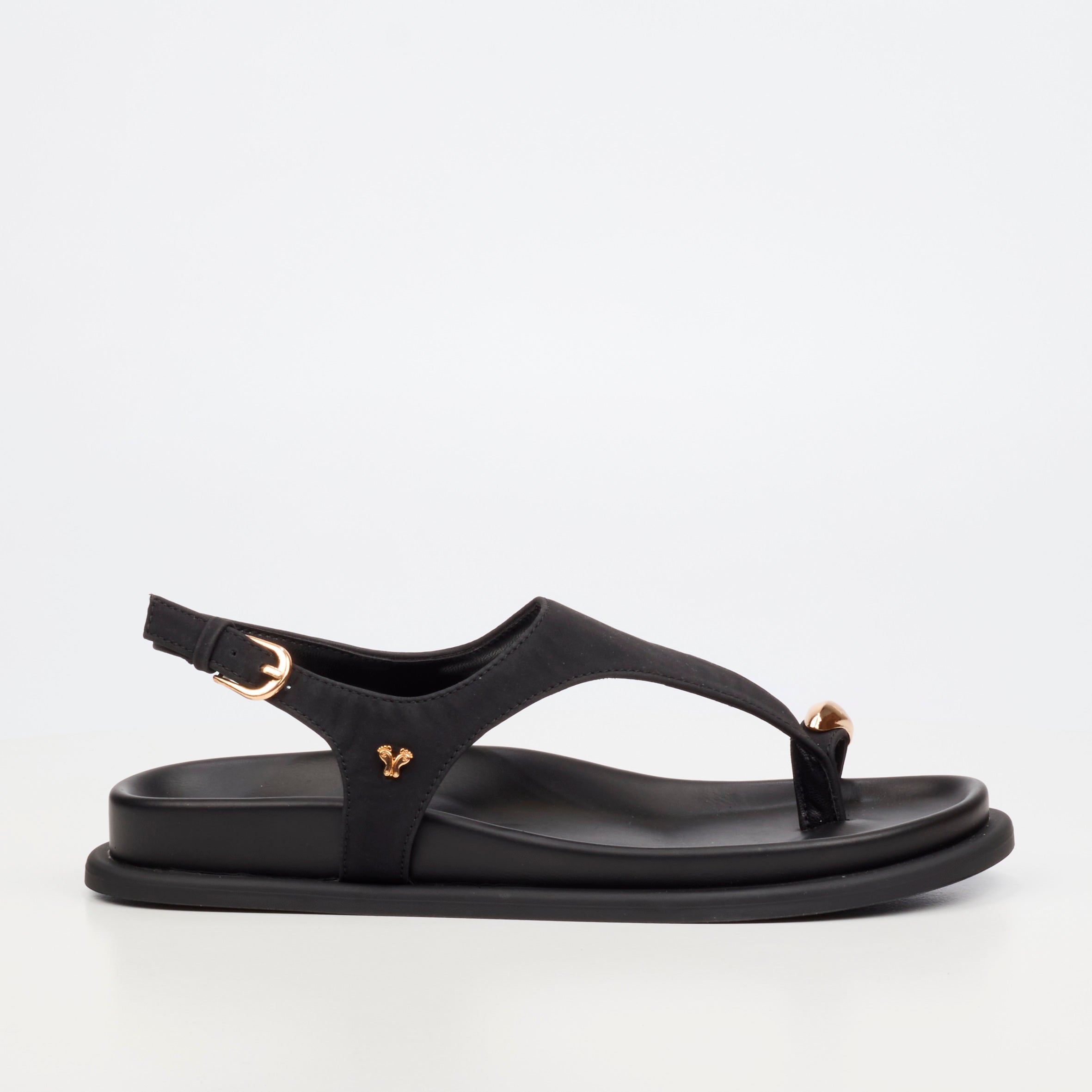 Butterfly Feet Riviera 1 Flatform - Black footwear Butterfly Feet