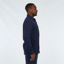 Mazerata Rome 1 Cotton Shirt - Navy apparel Mazerata