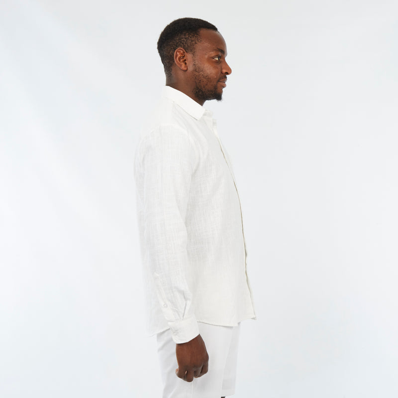 Mazerata Rome 1 Cotton Shirt - White apparel Mazerata