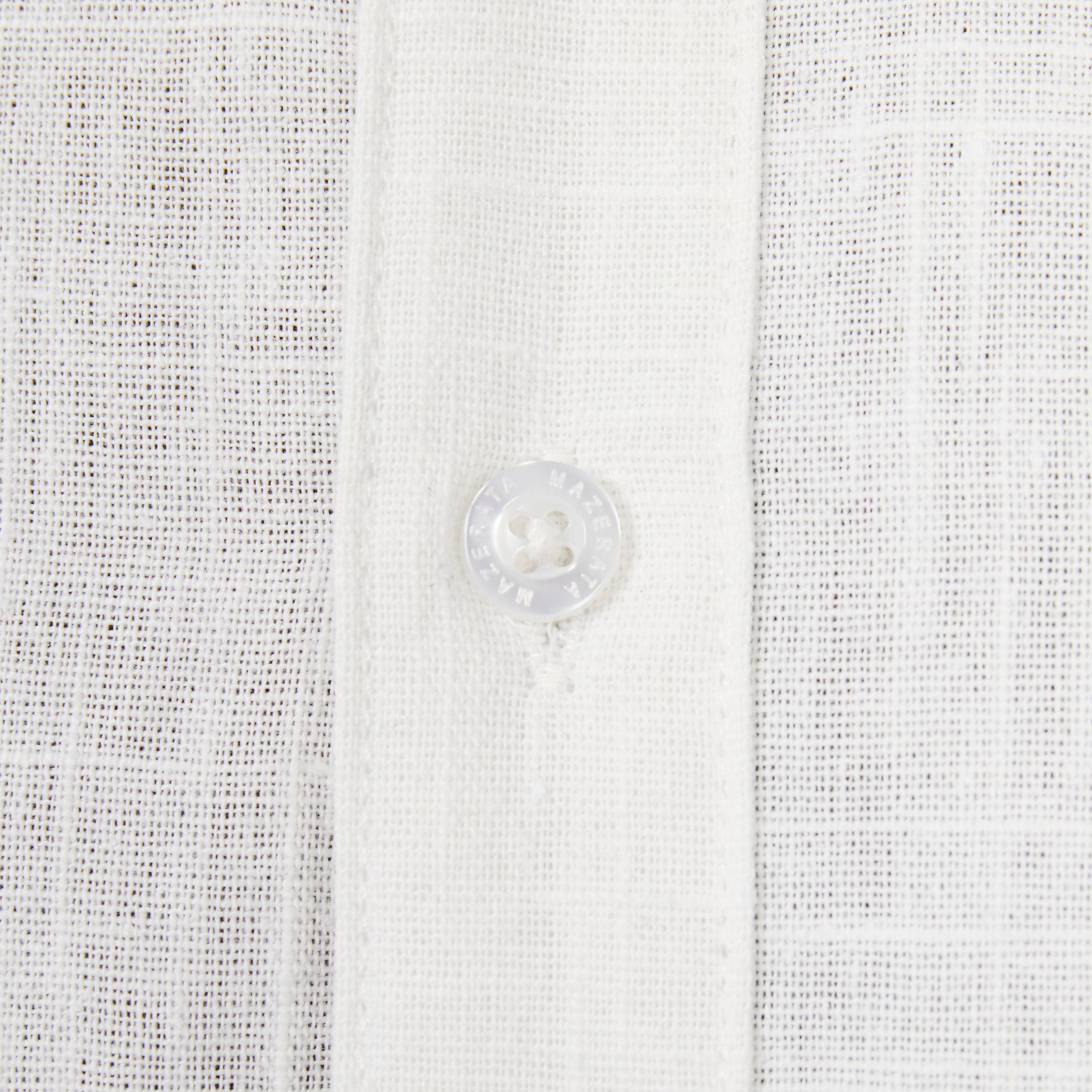 Mazerata Rome 1 Cotton Shirt - White apparel Mazerata