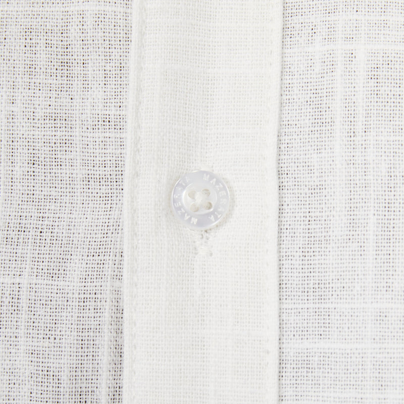 Mazerata Rome 1 Cotton Shirt - White apparel Mazerata