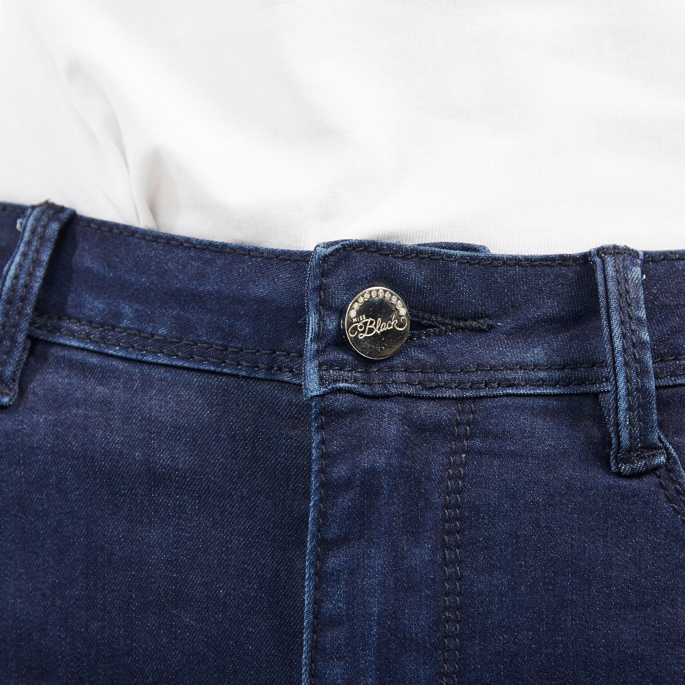 Miss Black Roro 1 Jeans - Indigo apparel Miss Black