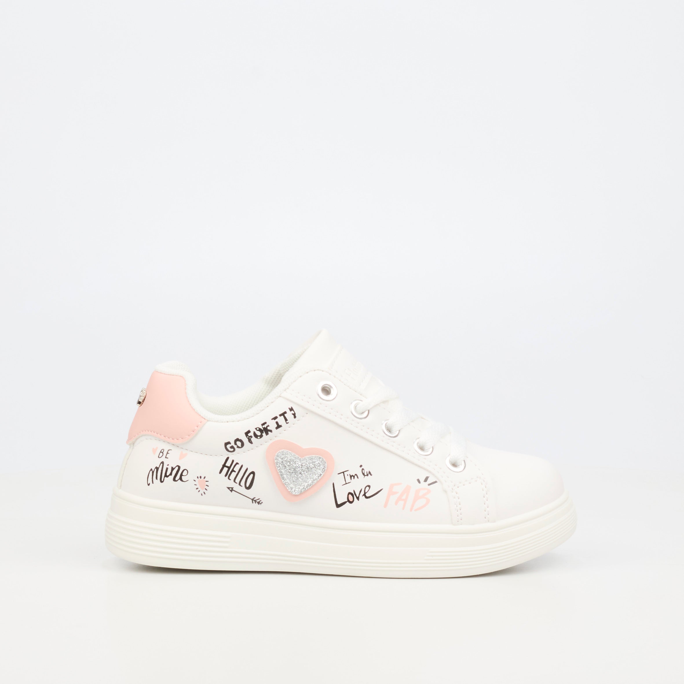 Flutterby Rory 1 Sneaker - White