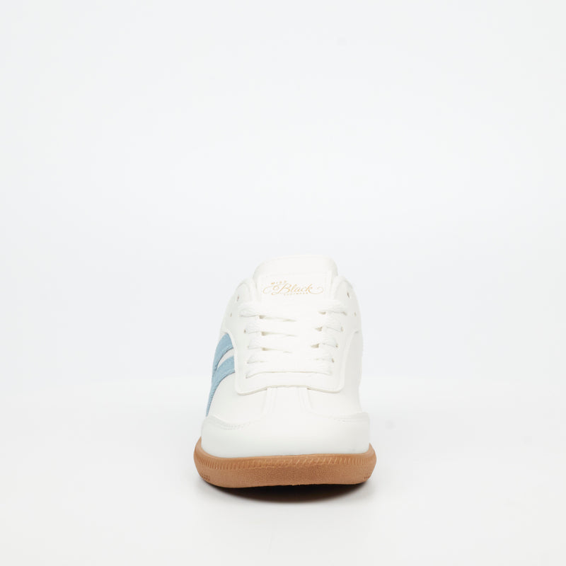 Miss Black Row 1 Sneaker - Blue footwear Miss Black