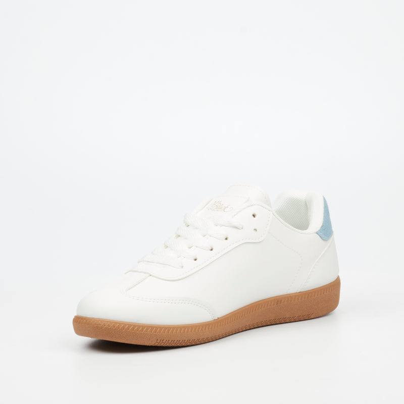 Miss Black Row 1 Sneaker - Blue footwear Miss Black