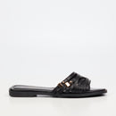 Miss Black Rune 1 Sandal - Black