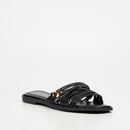 Miss Black Rune 1 Sandal - Black