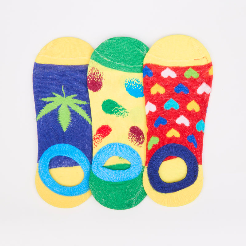 3 Pack Happy Secret Socks Assorted socks External   