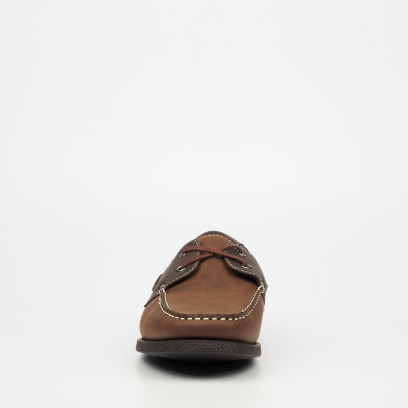 Mazerata Saffino 1 Faux Nubuck Loafer - Chocolate footwear Mazerata   