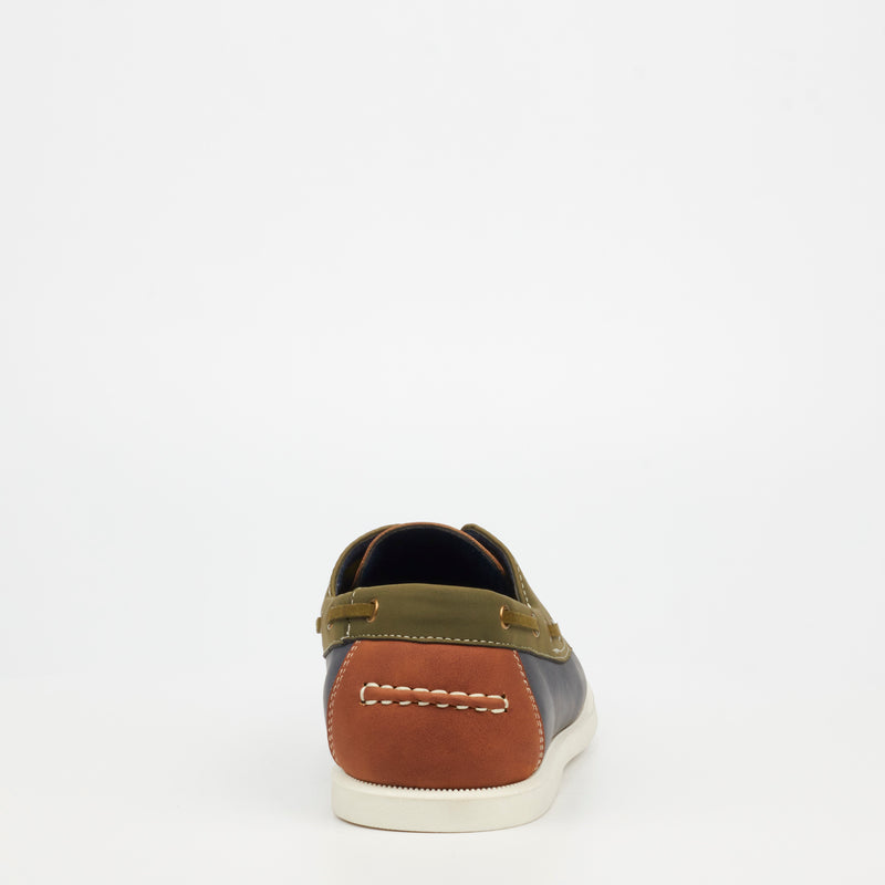 Mazerata Saffino 1 Faux Nubuck Loafer - Combo footwear Mazerata   