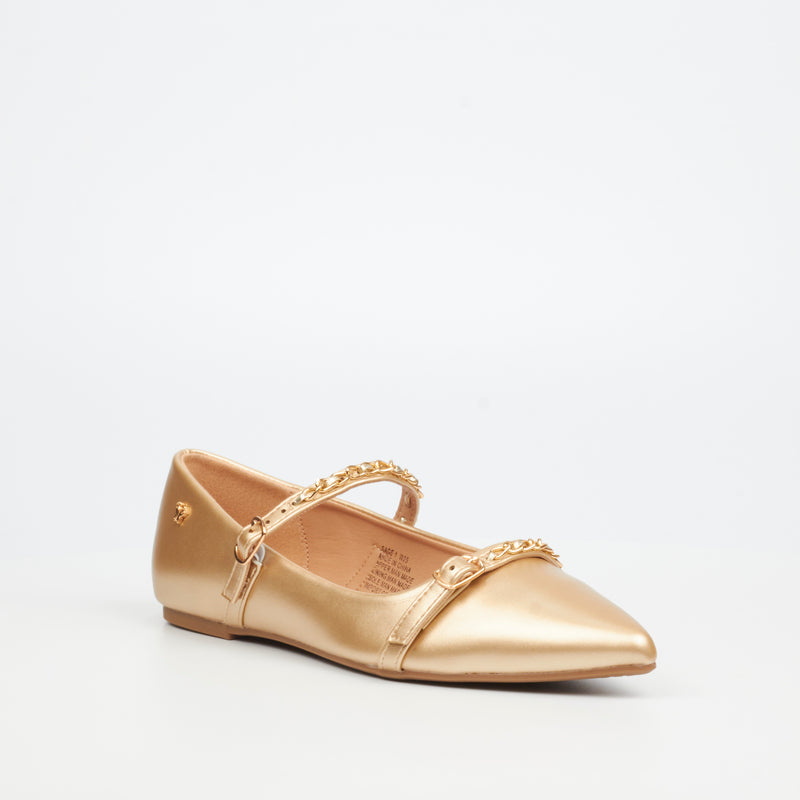 Butterfly Feet Sage 1 Pump - Champagne footwear Butterfly Feet