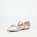 Butterfly Feet Sage 1 Pump - Silver footwear Butterfly Feet