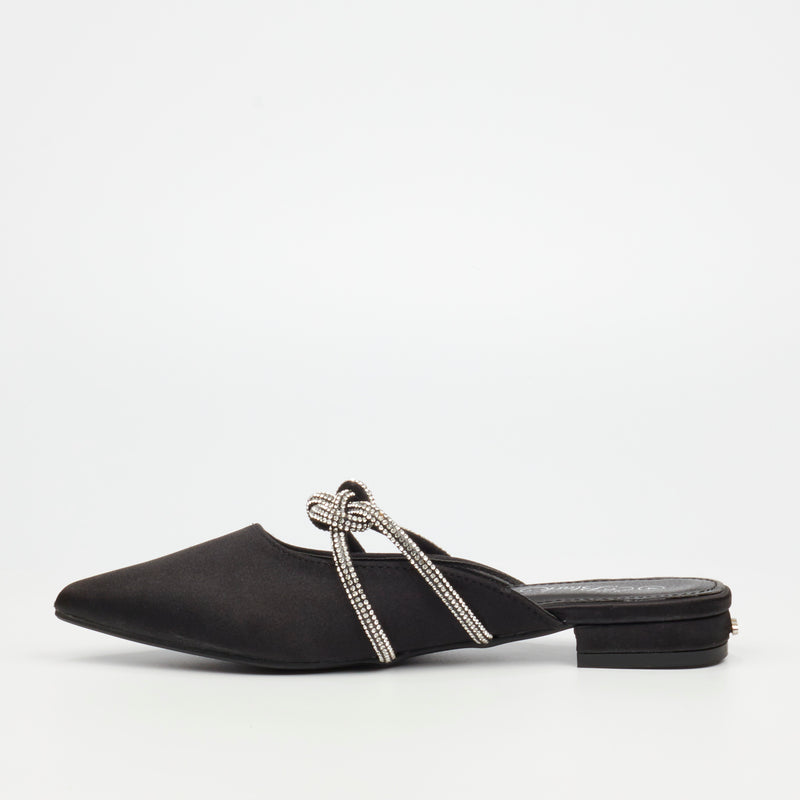 Miss Black Salina 5 Flat - Black footwear Miss Black   