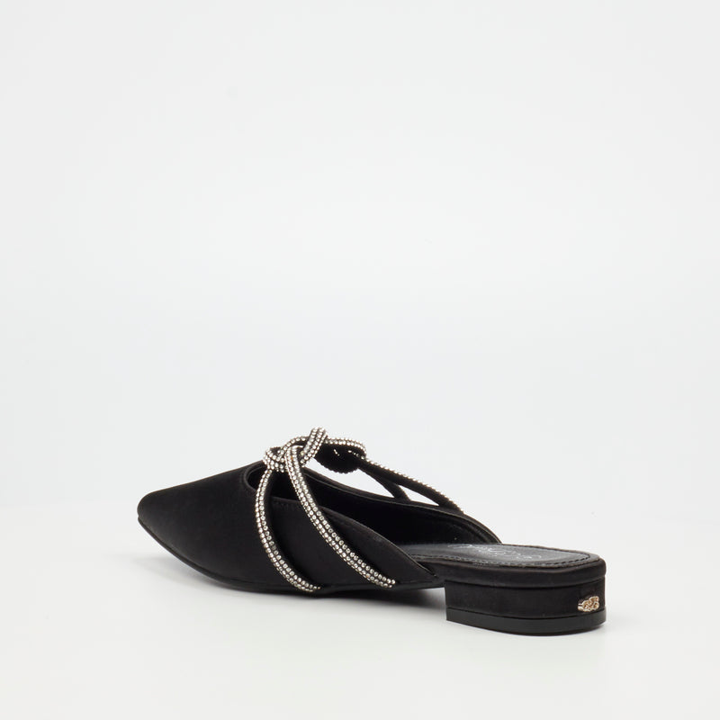 Miss Black Salina 5 Flat - Black footwear Miss Black   