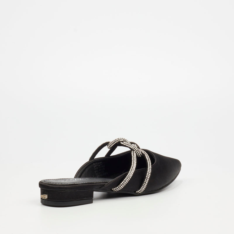 Miss Black Salina 5 Flat - Black footwear Miss Black   