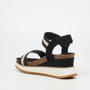 Butterfly Feet Salma 1 Wedge - Black footwear Butterfly Feet