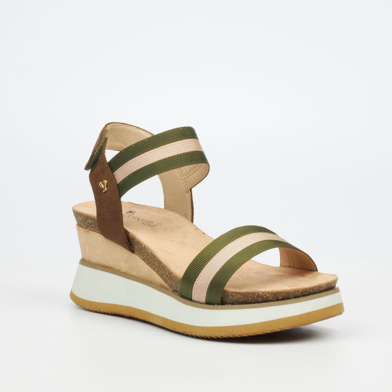 Butterfly Feet Salma 1 Wedge - Olive