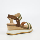 Butterfly Feet Salma 1 Wedge - Olive footwear Butterfly Feet