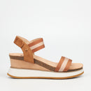 Butterfly Feet Salma 1 Wedge - Tan footwear Butterfly Feet