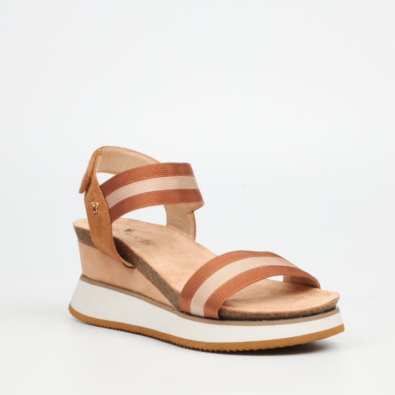 Butterfly Feet Salma 1 Wedge - Tan