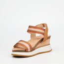Butterfly Feet Salma 1 Wedge - Tan footwear Butterfly Feet