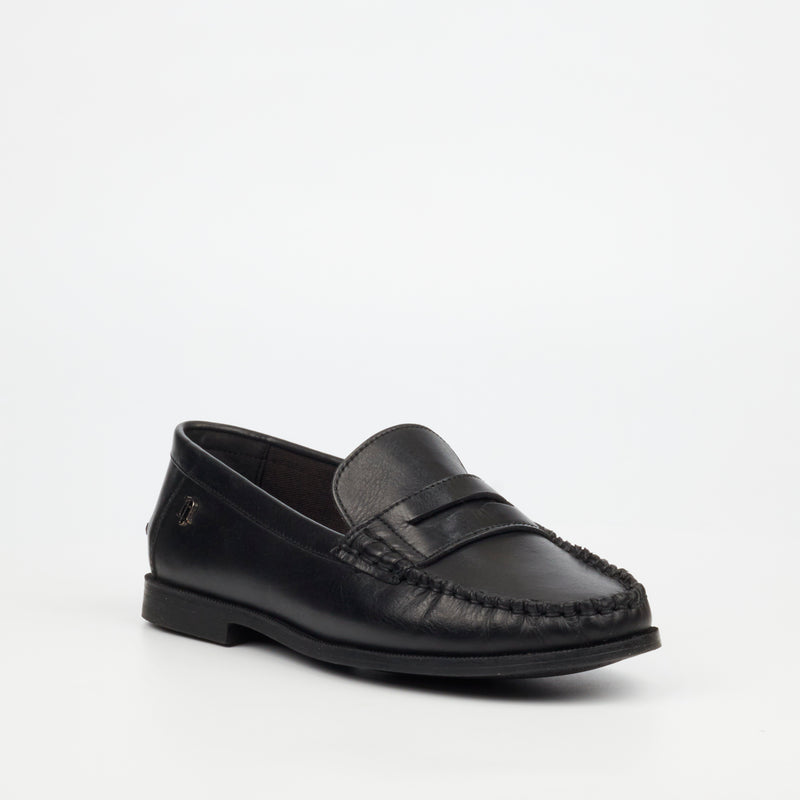 Nicci Tyler Sanchia 1 Genuine Leather Shoe - Black | DC.ONE | DC.ONE