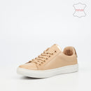 Nicci Tyler Sandton 1 Genuine Leather Sneaker - Taupe footwear Nicci Tyler