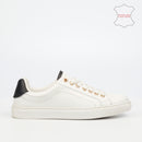 Nicci Tyler Sandton 1 Genuine Leather Sneaker - White footwear Nicci Tyler