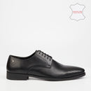 Roberto Morino Sanjo 6 Genuine Leather Formal Shoe - Black footwear Roberto
