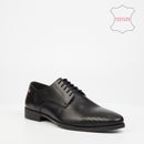 Roberto Morino Sanjo 6 Genuine Leather Formal Shoe - Black footwear Roberto