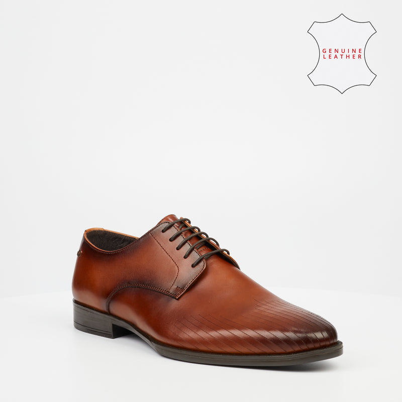 Roberto Morino Sanjo 6 Genuine Leather Formal Shoe - Tan