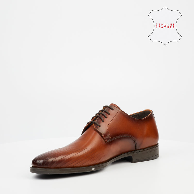 Roberto Morino Sanjo 6 Genuine Leather Formal Shoe - Tan