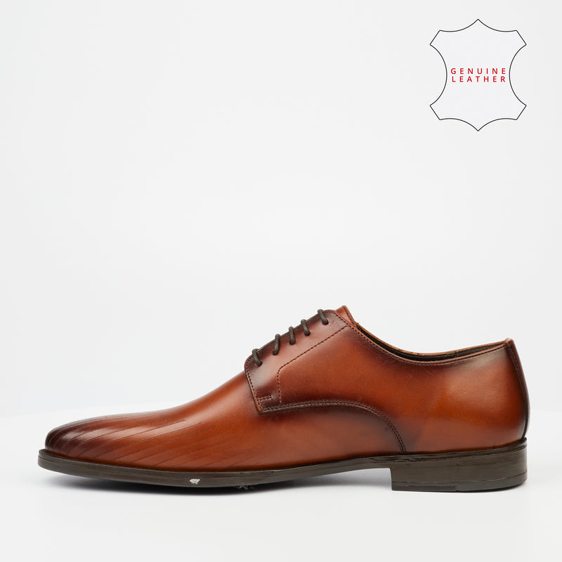Roberto Morino Sanjo 6 Genuine Leather Formal Shoe - Tan