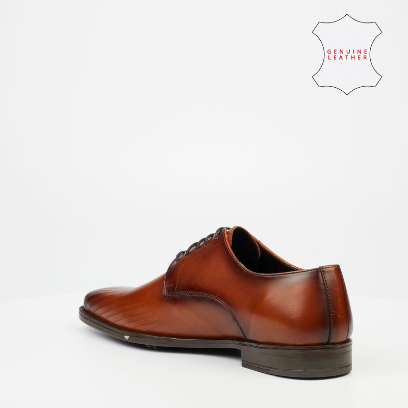 Roberto Morino Sanjo 6 Genuine Leather Formal Shoe - Tan