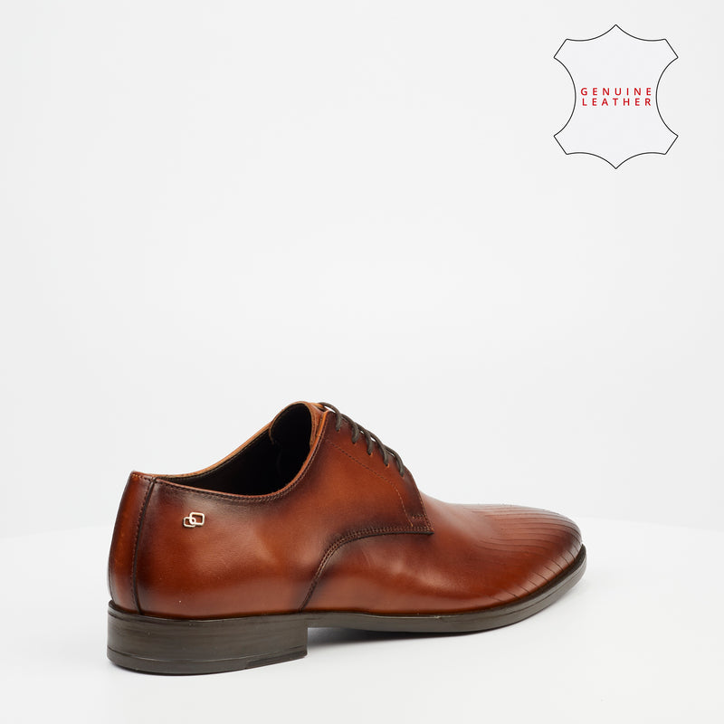 Roberto Morino Sanjo 6 Genuine Leather Formal Shoe - Tan