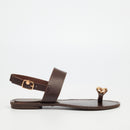 Miss Black Sara 4 Sandal - Chocolate