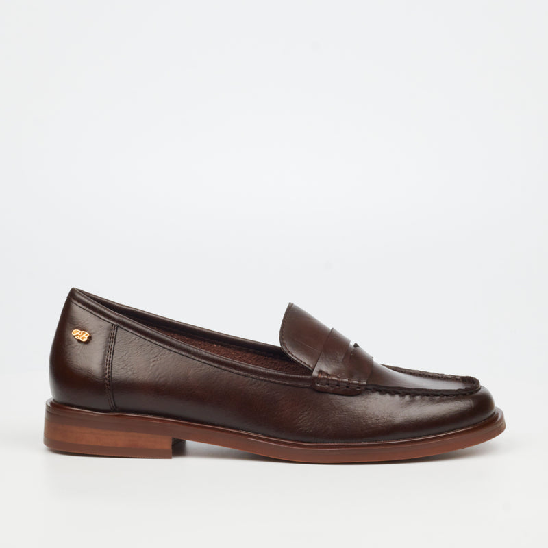 Miss Black Sasko 1 Loafer - Chocolate footwear Miss Black