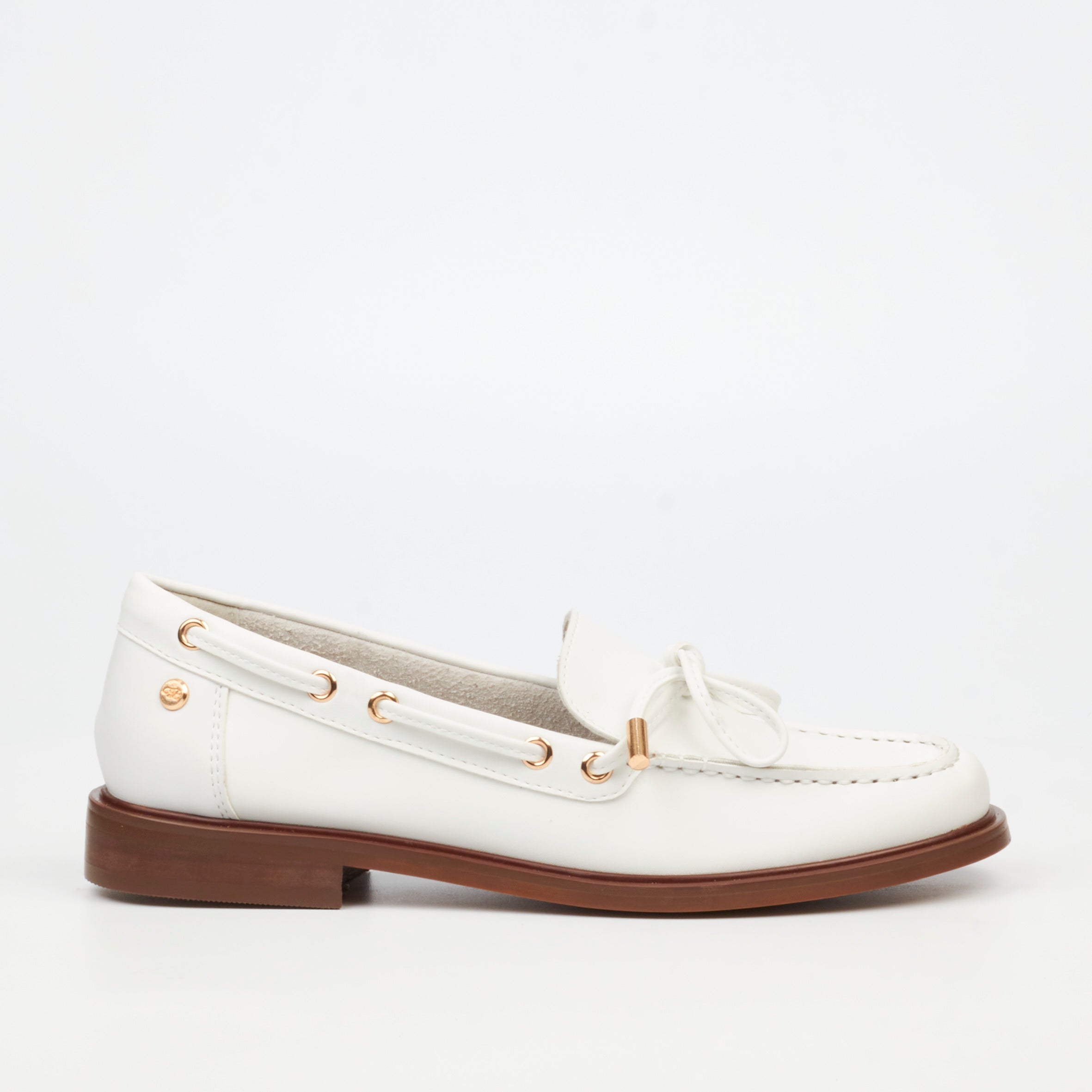 Miss Black Sasko 3 Shoe - White footwear Miss Black