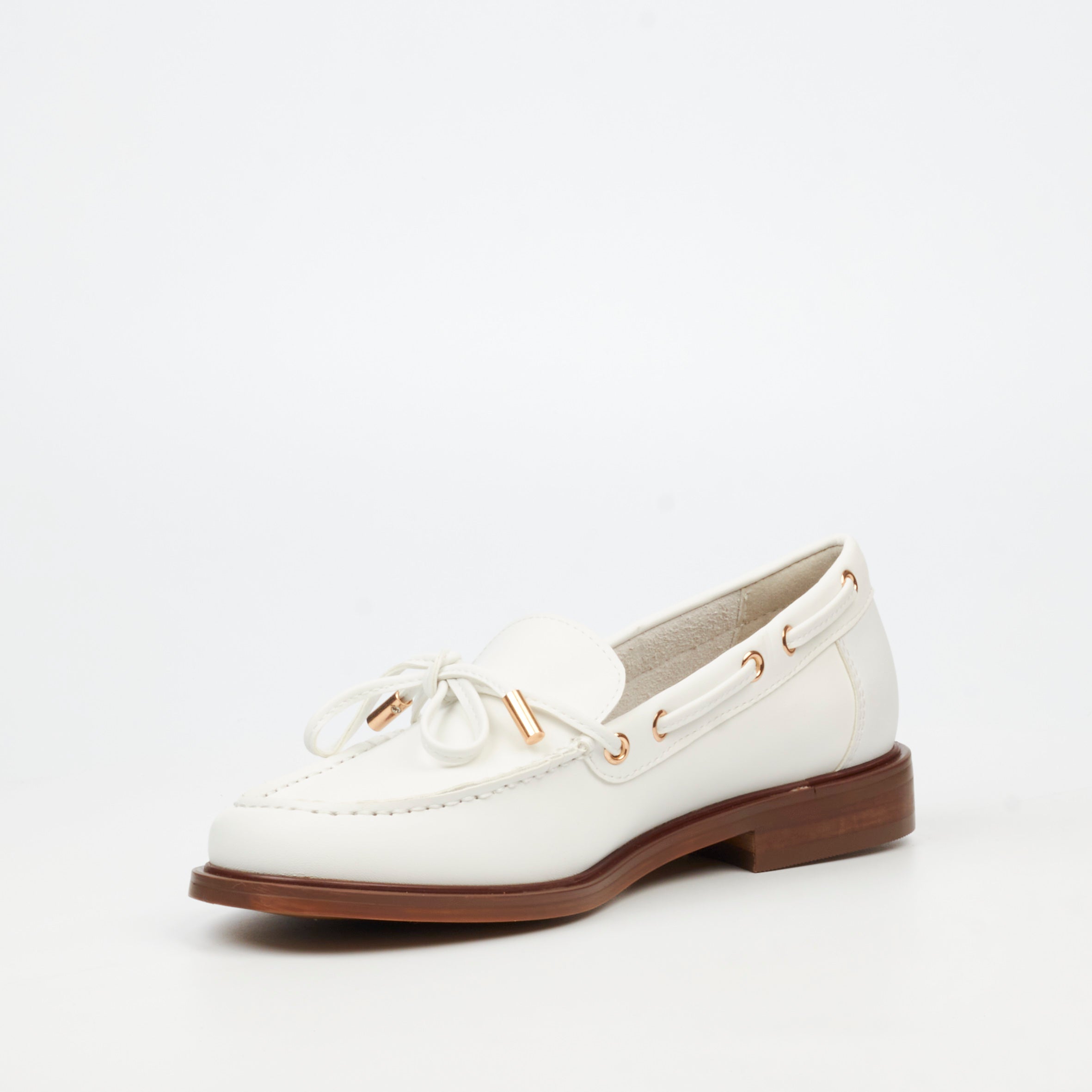Miss Black Sasko 3 Shoe - White footwear Miss Black