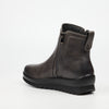Butterfly Classics Saxon 1 Faux Leather Ankle Boots - Grey footwear Butterfly Classics