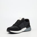 Urbanart Scrabble 1 Canvas Sneaker - Black footwear UBRT
