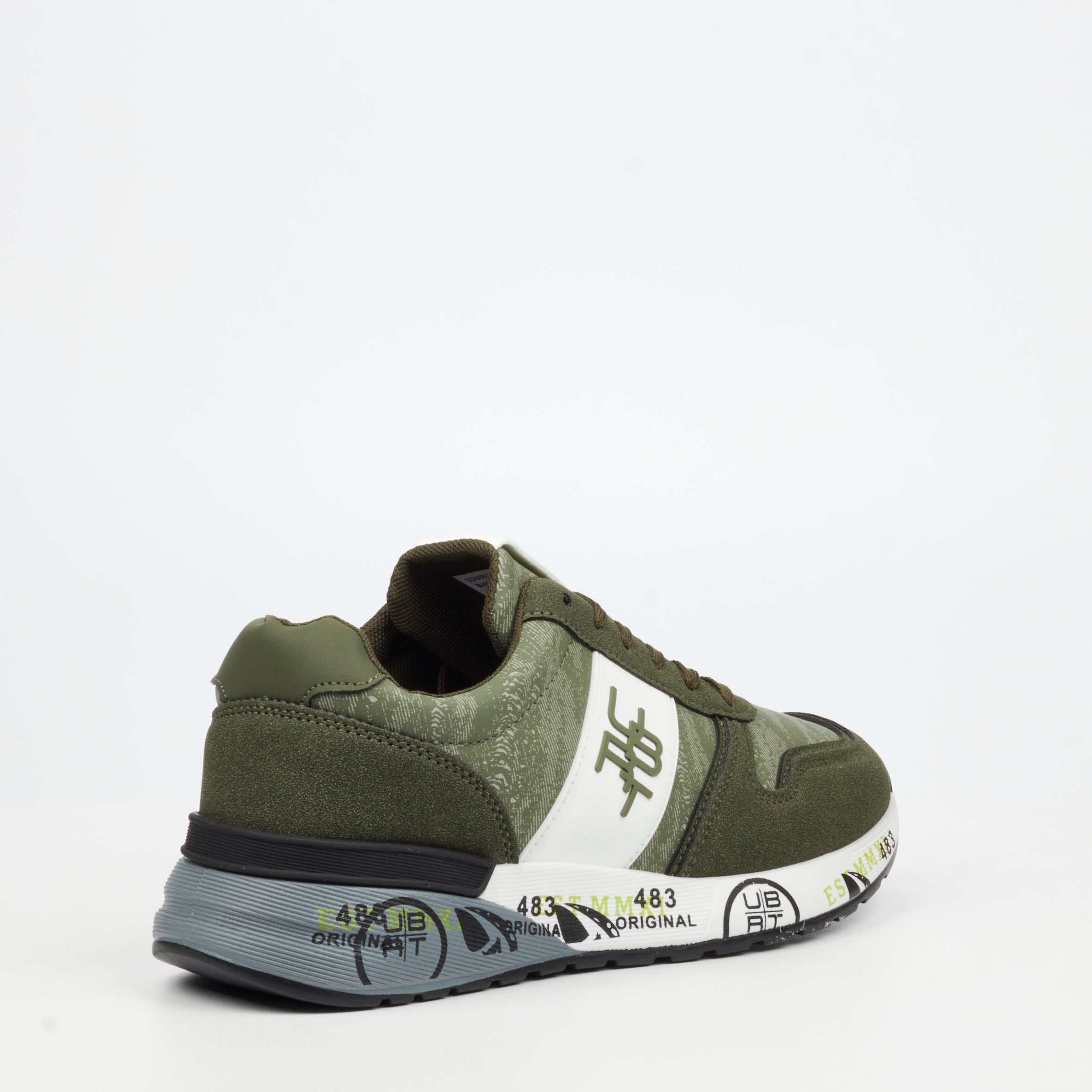 Urbanart Scrabble 1 Canvas Sneaker - Olive footwear UBRT