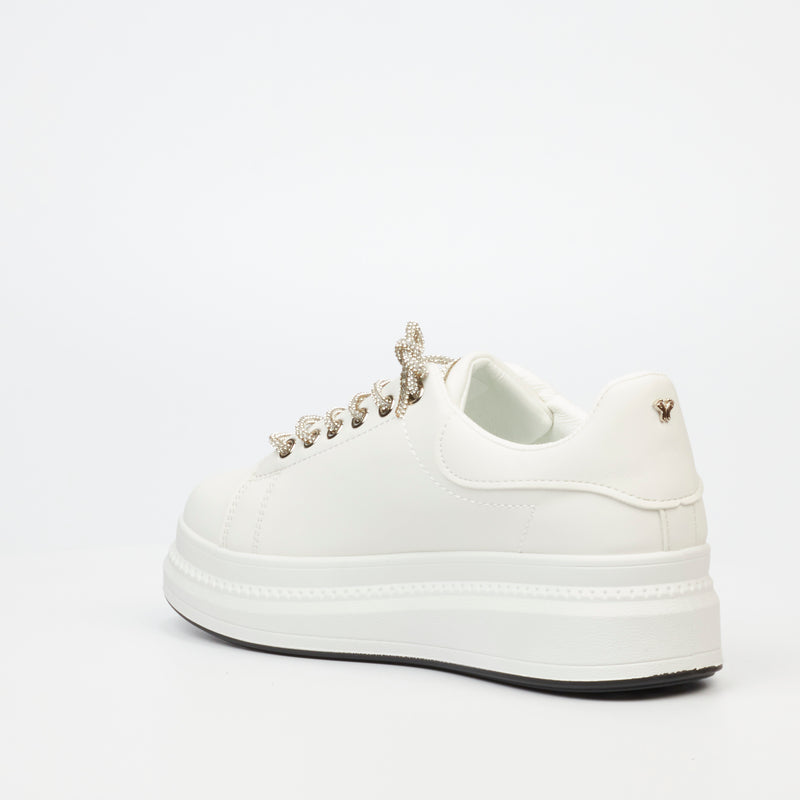 Butterfly Feet Senhora 15 Sneaker - White footwear Butterfly Feet   