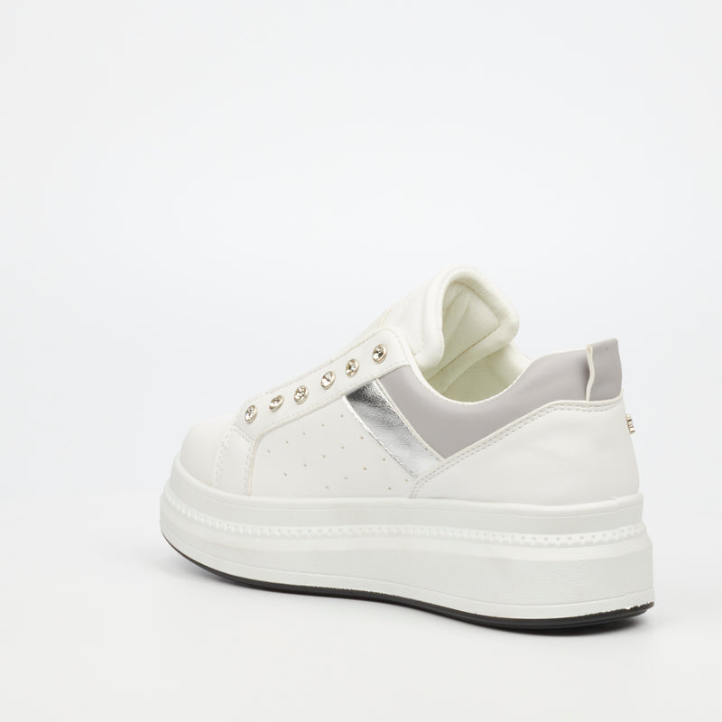 Butterfly Feet Senhora 21 Sneaker - White footwear Butterfly Feet