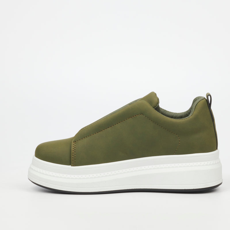 Butterfly Feet Senhora 22 Sneaker - Olive footwear Butterfly Feet
