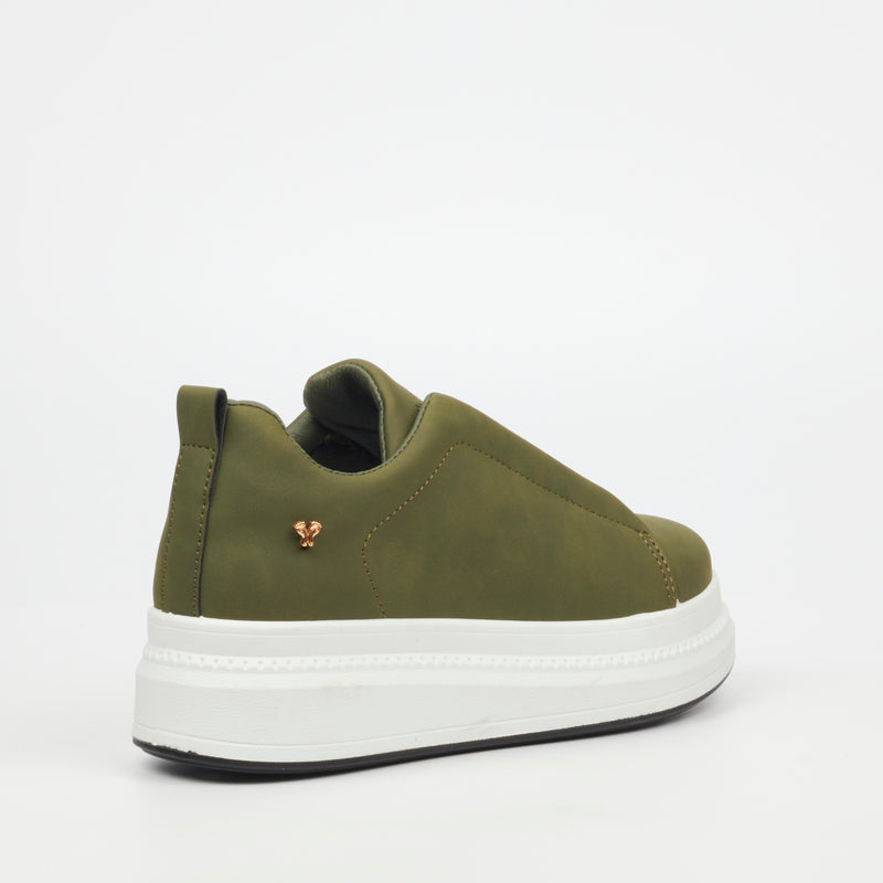 Butterfly Feet Senhora 22 Sneaker - Olive footwear Butterfly Feet