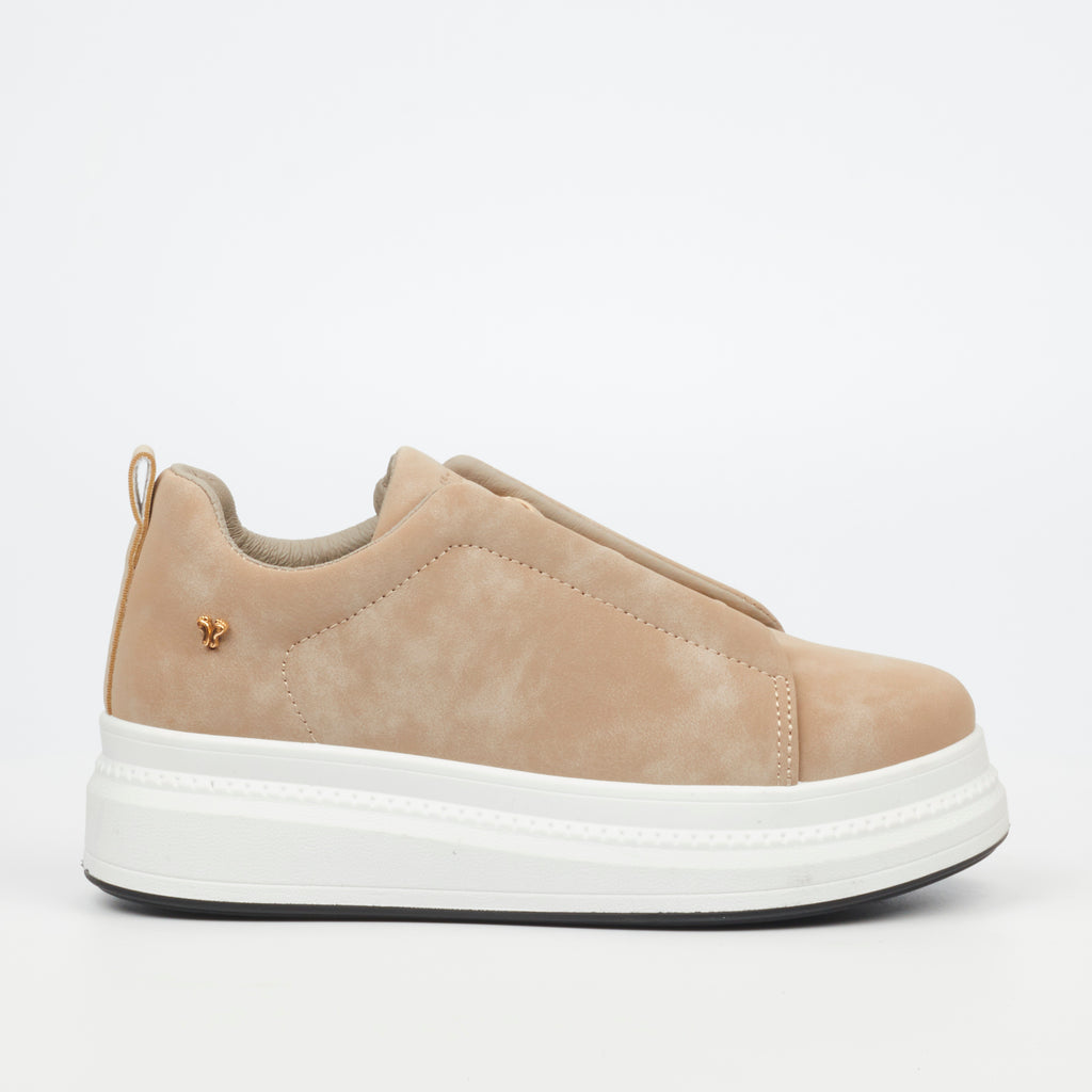Butterfly Feet Senhora 22 Sneaker - Taupe footwear Butterfly Feet