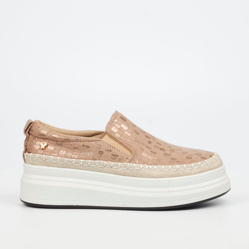 Butterfly Feet Senhora 24 Sneaker - Taupe