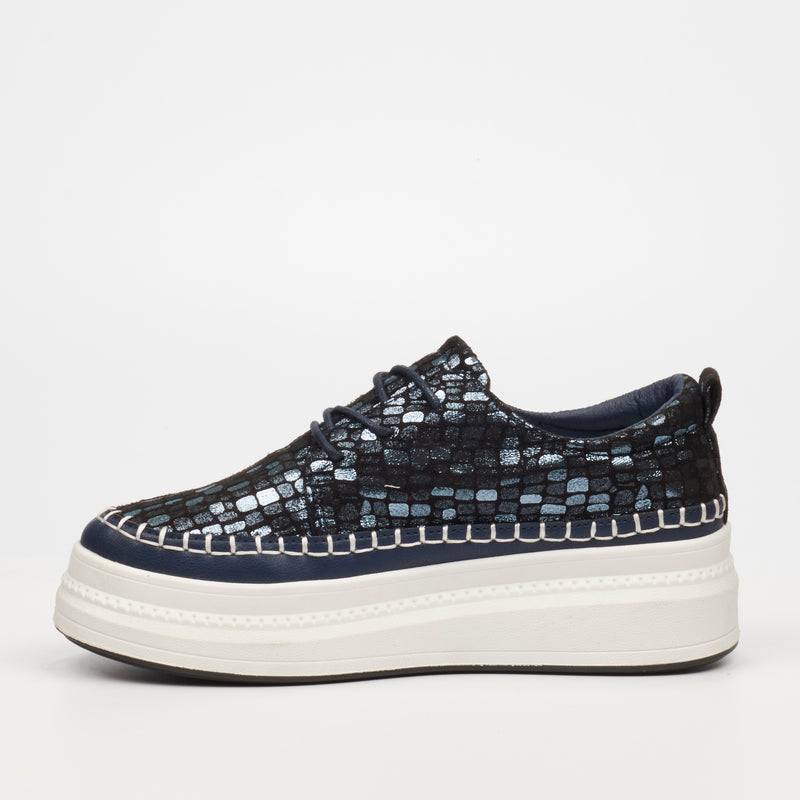 Butterfly Feet Senhora 9 Sneaker - Navy footwear Butterfly Feet   