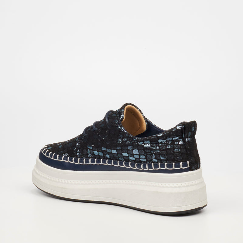 Butterfly Feet Senhora 9 Sneaker - Navy footwear Butterfly Feet   